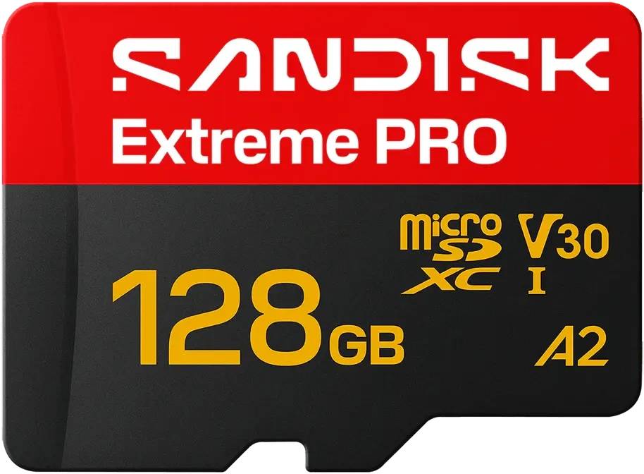 Карта памяти 128Gb SanDisk Extreme PRO SDSQXCJ-128G-GS6MA, SD Micro, SDXC Class 10, UHS-I U3