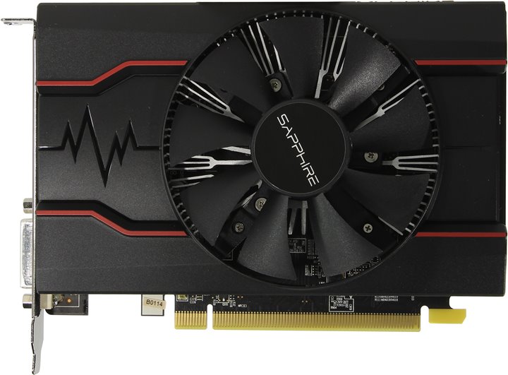 Видеокарта Radeon RX 550, 4Gb DDR5 128bit, Sapphire Pulse 11268-01-20G, RTL