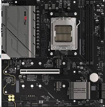Материнская плата Sapphire A620AM PULSE, AM4, (DP, HDMI), 2xDDR V, mATX