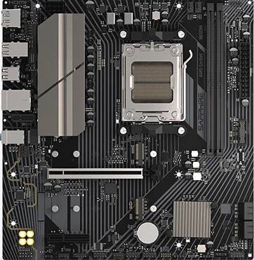 Материнская плата Sapphire B650M-E, AM5, (DP, HDMI), 2xDDR V, mATX