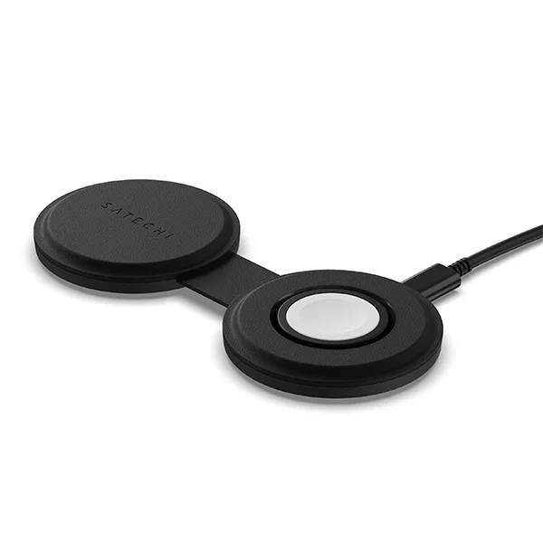 Беспроводное ЗУ Satechi OntheGo 2-in-1 Charger ST-QTG21K, черный