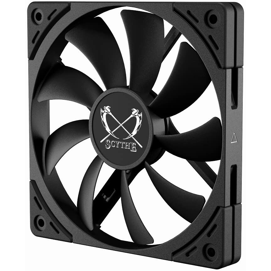 Вентилятор 12x12см Scythe Kaze Flex II 120 Slim PWM (KFS1215FD18-P) Black