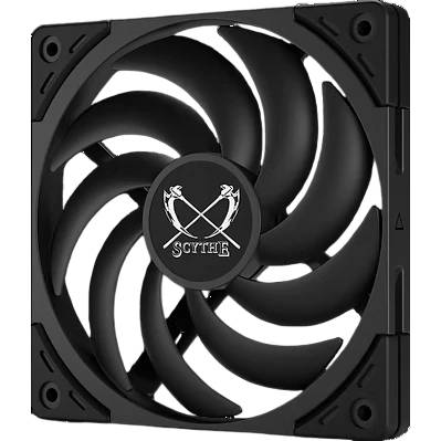 Вентилятор 12x12см Scythe Wonder Tornado 120 Slim PWM (WT1215FD20-P) Black