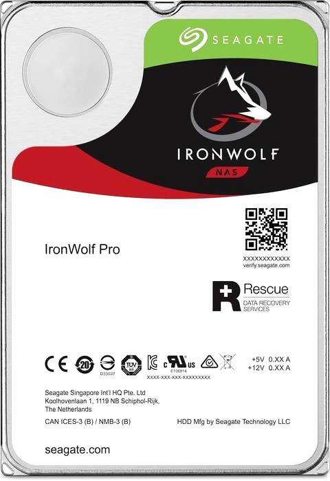 10Tb Seagate Ironwolf Pro ST10000NT001, 7200rpm, 3.5", SATA III, 256Mb