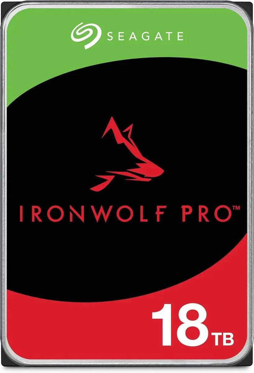 18Tb Seagate IronWolf Pro ST18000NT001, 7200rpm, 3.5", SATA III, 256Mb