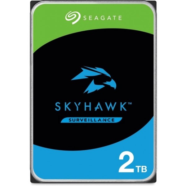 2Tb Seagate Skyhawk Surveillance ST2000VX016, 5400rpm, 3.5", SATA III, 256Mb