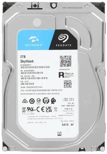 2Tb Seagate SkyHawk ST2000VX017, 5400rpm, 3.5", SATA III, 256Mb (ТОЛЬКО В СОСТАВЕ ПЭВМ)
