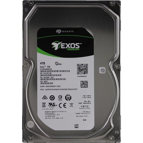 4Tb Seagate Exos 7E8 ST4000NM003A, SAS, 7200rpm, 256Mb