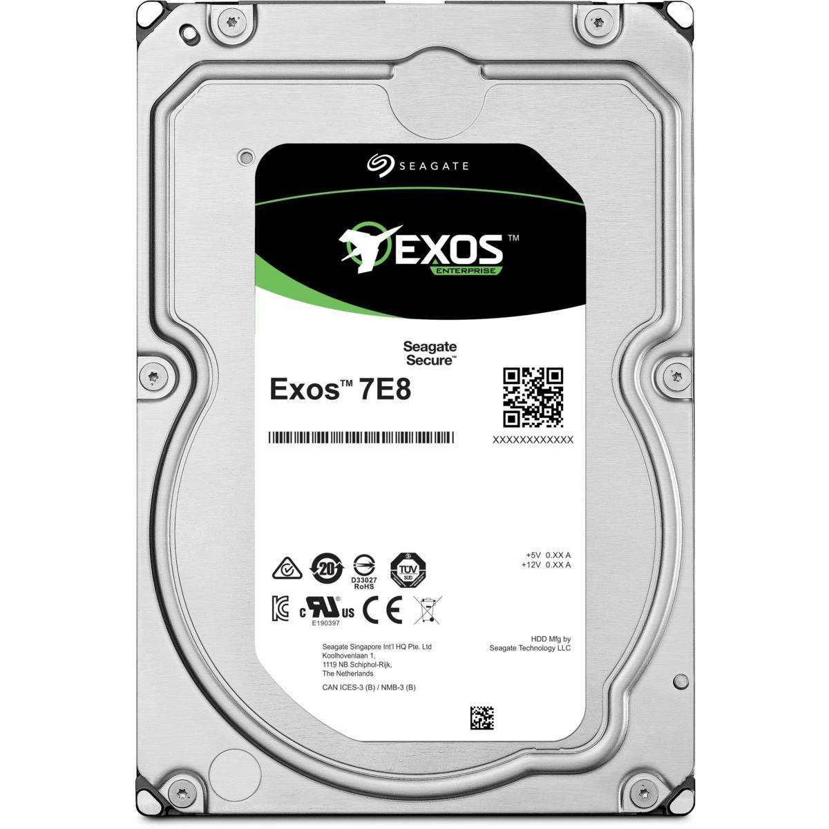 6Tb Seagate Exos 7E8, ST6000NM003A, 3.5", 7200rpm, SAS, 256Mb