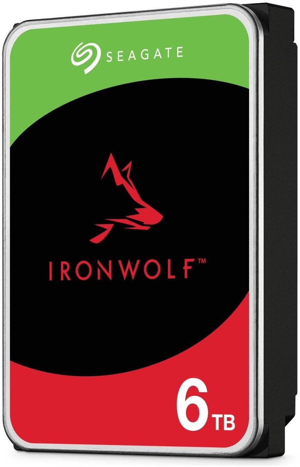 6000Gb Seagate IronWolf NAS, ST6000VN006, 5400rpm, SATA III, 256Mb