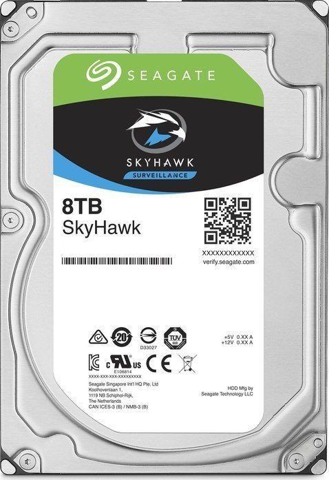 8Tb Seagate SkyHawk AI ST8000VE001, 7200rpm, 3.5", SATA III, 256Mb