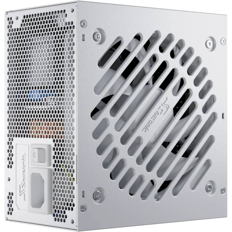 Блок питания 750Вт, SeaSonic Core GX-750 V3 White, 80 Plus Gold, APFC, ATX