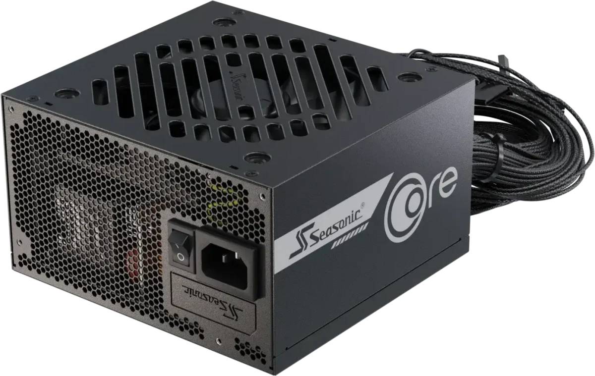 Блок питания 650Вт, SeaSonic Core GC-650, 80 Plus Gold, APFC, ATX (SRP-CGC651-A5A32SF)