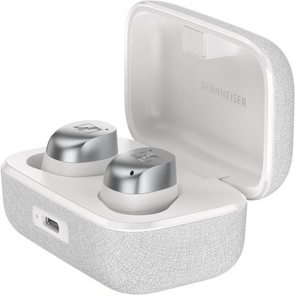 Гарнитура Sennheiser Momentum True Wireless 4, белый/серебристый (700366)