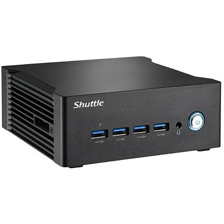 Платформа Shuttle 77R-NT10H-001-SHU04-MDG, Core Ultra 5 125H/ 2xSODIMM DDR V/noSSD/ Black