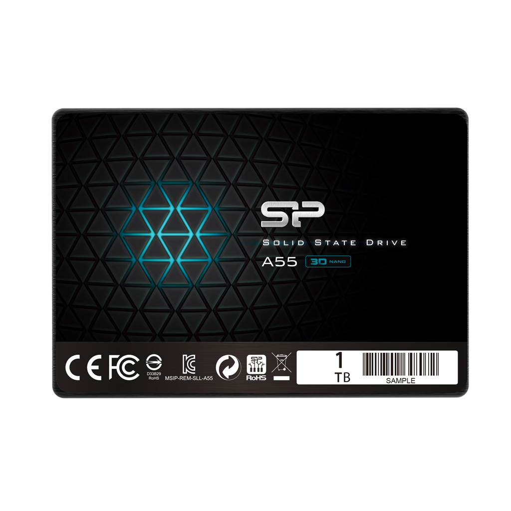 1Tb SSD Silicon Power Ace A55 SP001TBSS3A55S25, 2.5", (500/450), SATA III