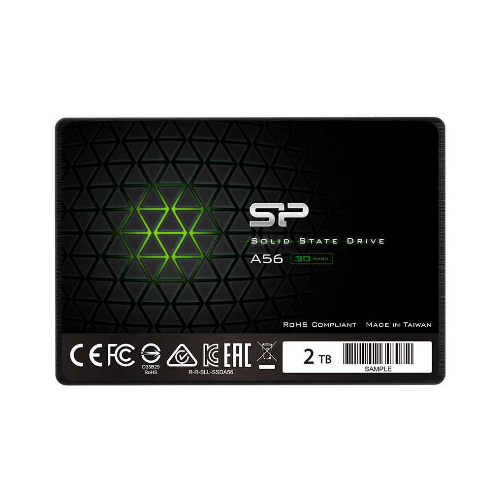 2Tb SSD Silicon Power Ace A56 SP002TBSS3A56A25, 2.5", (500/450), SATA III