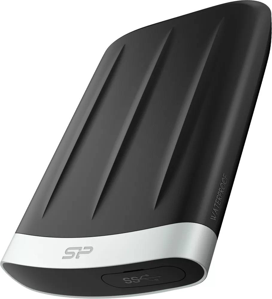 Внешний HDD 1Tb Silicon Power Armor A65B SP010TBPHD65BS3G, USB3.2, Black