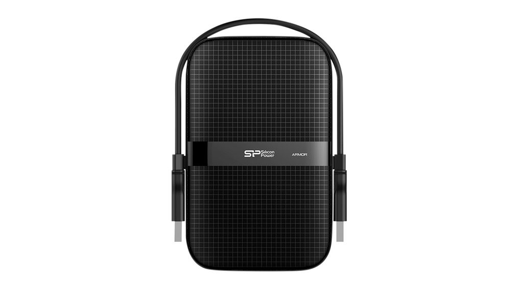 Внешний HDD 1Tb Silicon Power Armor A60 SP010TBPHDA60S3A, USB3.2, Black