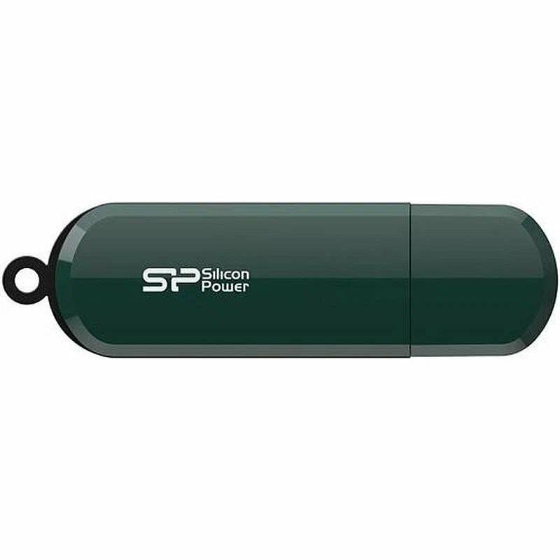 16Gb Silicon Power LuxMini 320 SP016GBUF2320V1N, USB2.0, Green