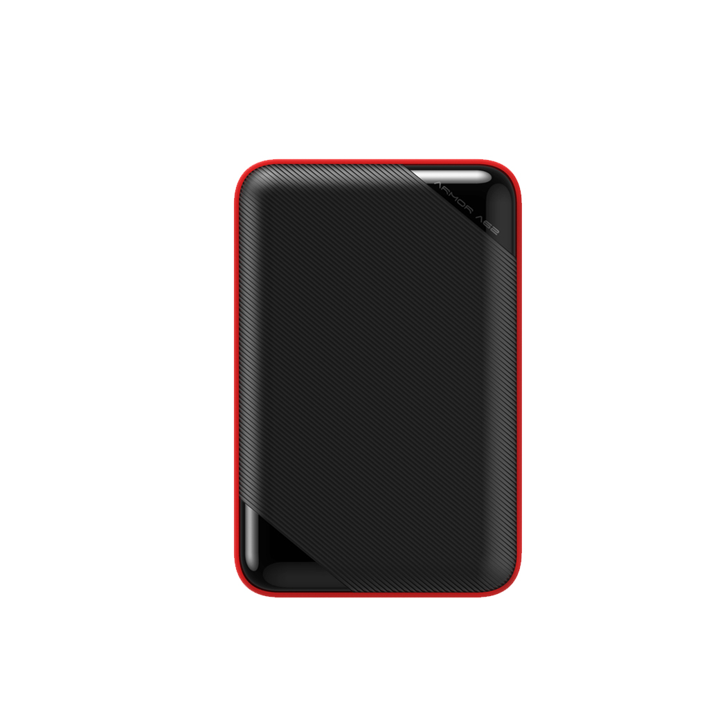 Внешний HDD 2Tb Silicon Power Armor A62 SP020TBPHD62SS3K, USB3.2, Black/Red