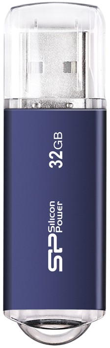 32Gb Silicon Power Ultima II I SP032GBUF2M01V1B, USB2.0, Blue