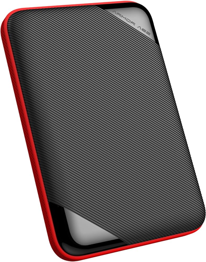 Внешний HDD 4Tb Silicon Power Armor A62 SP040TBPHD62LS3K, USB3.0, Red
