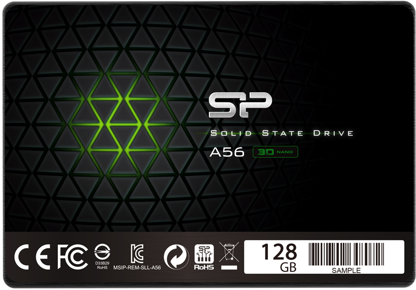 128Gb SSD Silicon Power Ace A56 SP128GBSS3A56B25, 2.5", (460/430), SATA III