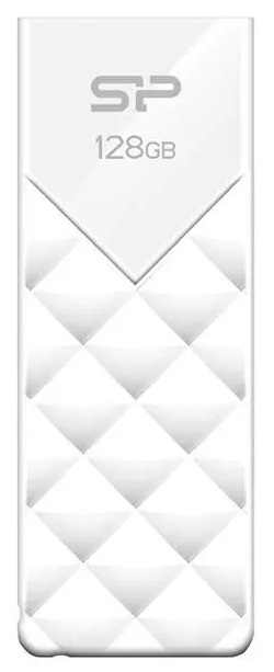 128Gb Silicon Power Blaze B03 SP128GBUF3B03V1W, USB3.1, White