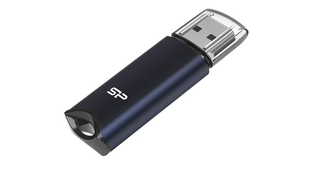 128Gb Silicon Power Marvel M02 SP128GBUF3M02V1B, USB3.2, Blue