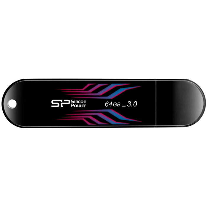 64Gb Silicon Power Blaze B10 SP064GBUF3B10V1B, USB3.0, Black