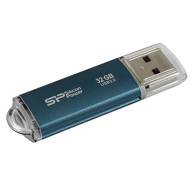 32Gb Silicon Power Marvel M01 SP032GBUF3M01V1B, USB3.0, Blue