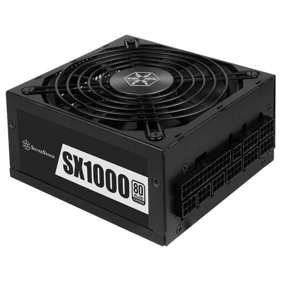 Блок питания 1000Вт, SilverStone SFX-L SST-SX1000-LPT v1.1, SFX