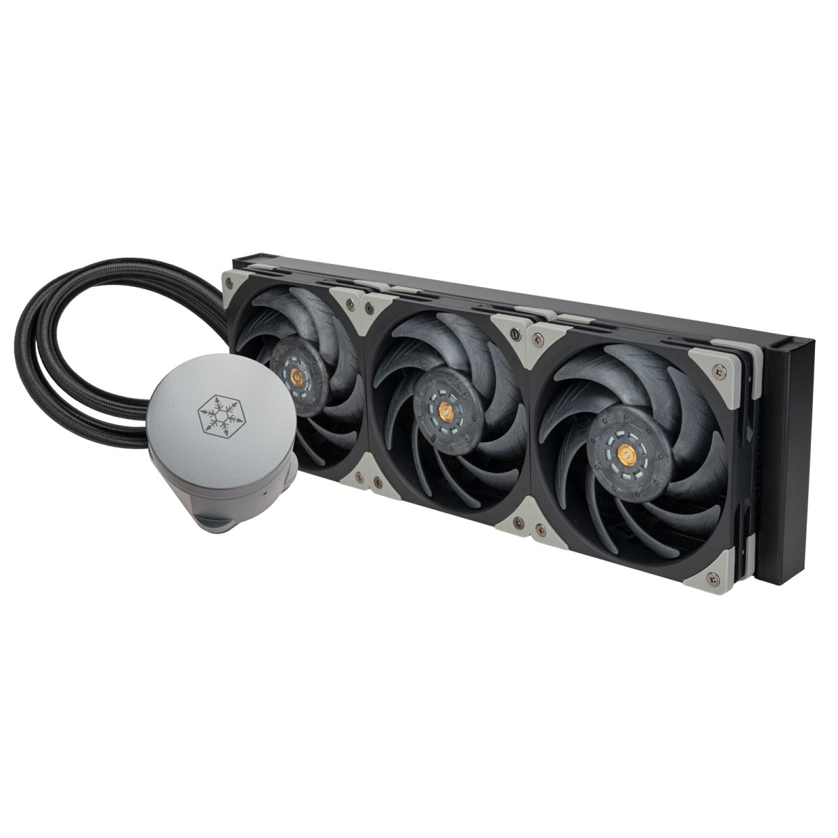 Жидкостное охлаждение Silverstone Hailstone 360 SST-HT360 (G53HT3600000020) (LGA1700 Ready)
