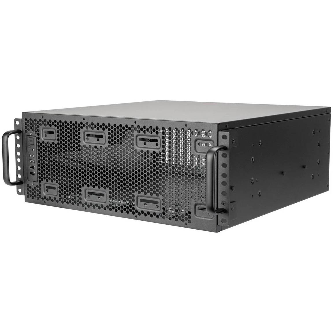 Серверный корпус SilverStone SST-RM4A (G59RM4A00000020), без БП, 4U, SSI-CEB