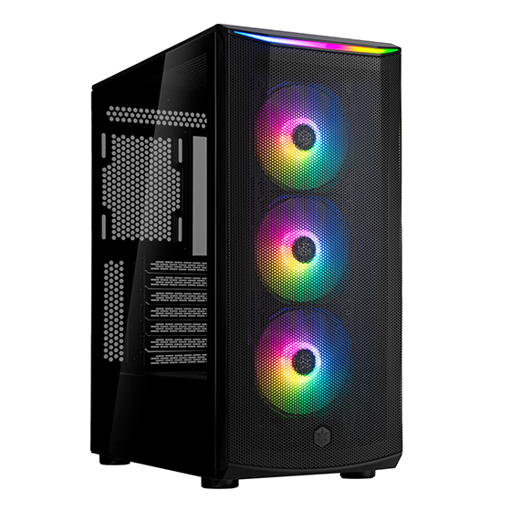 Корпус SilverStone Fara 512Z Black SST-FA512Z-BG (G41FA512ZBG0020), без БП, ATX