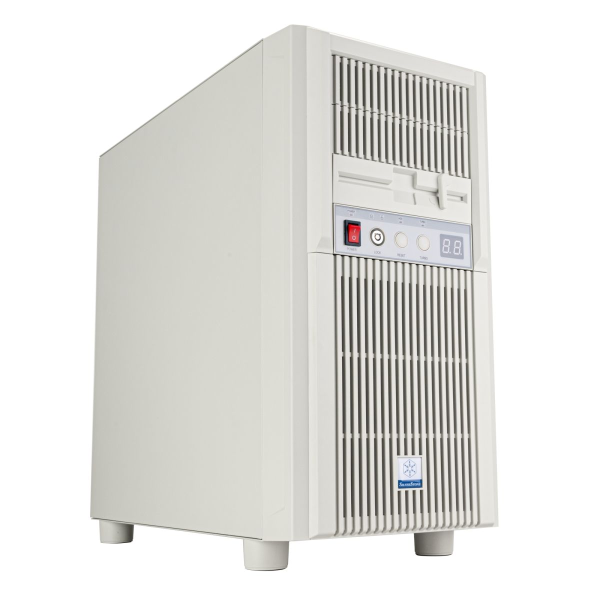 Корпус SilverStone SST-FLP03W (G41FLP03W000020), без БП, mATX