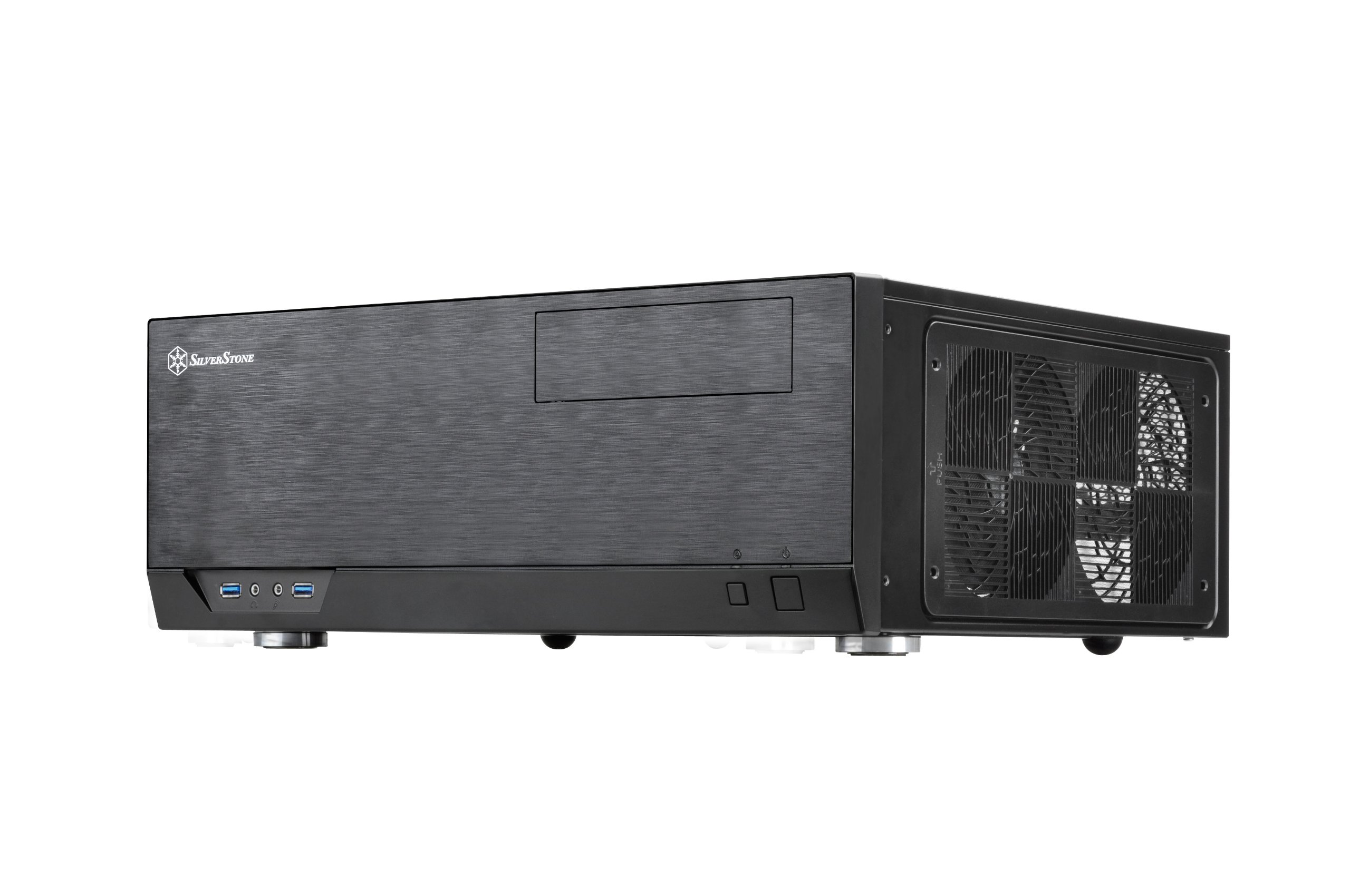 Корпус SilverStone Grandia GD09 SST-GD09B, без БП, ATX