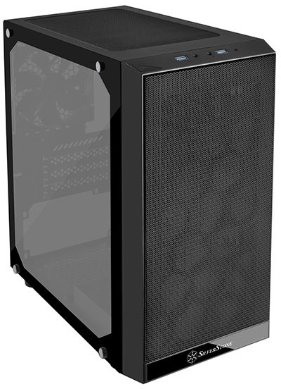 Корпус SilverStone Precision PS15 Pro Black SST-PS15B-PRO, без БП, mATX