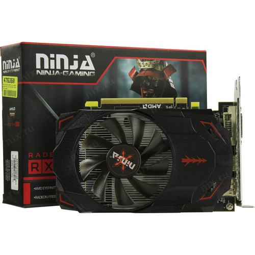 Видеокарта Radeon RX 550, 2Gb GDDR5 128bit, Sinotex AKRX55025F, RTL