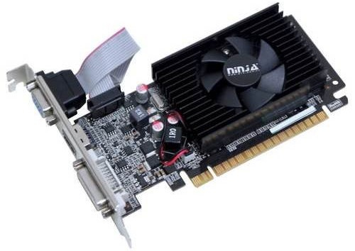 Видеокарта GeForce GT 710, 2Gb DDR3 64bit, Sinotex NK71NP023F, RTL