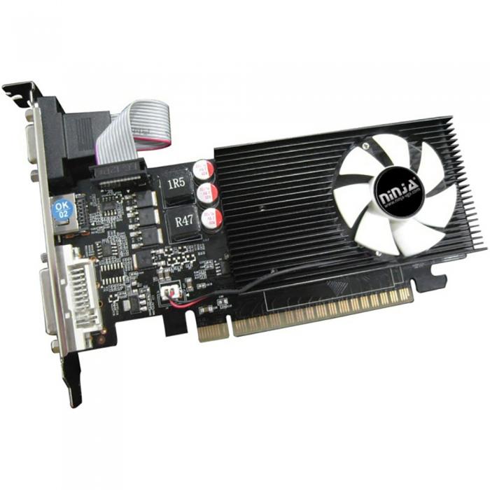 Видеокарта GeForce GT 610, 1Gb GDDR3 64bit, Sinotex NK61NP013F, RTL