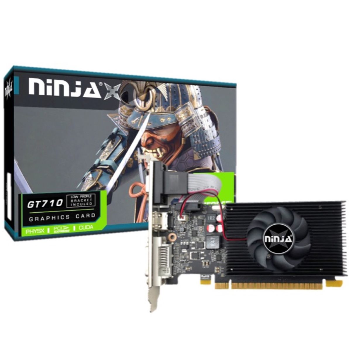 Видеокарта GeForce GT 710, 4Gb DDR3 64bit, Sinotex NK71NP043F, RTL