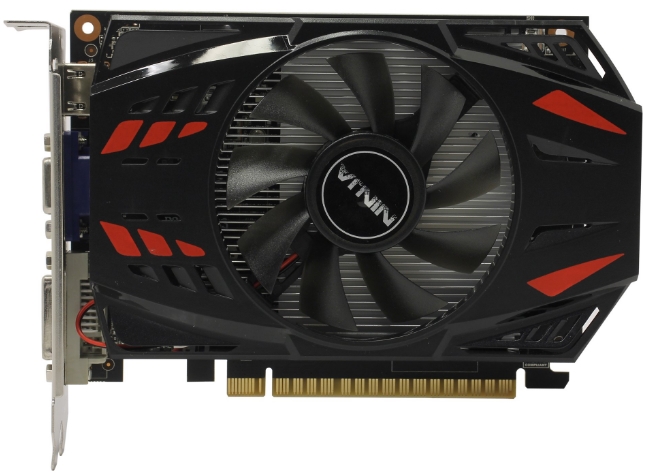 Видеокарта GeForce GT 740, 2Gb GDDR5 128bit, Sinotex NK74NP025F, RTL