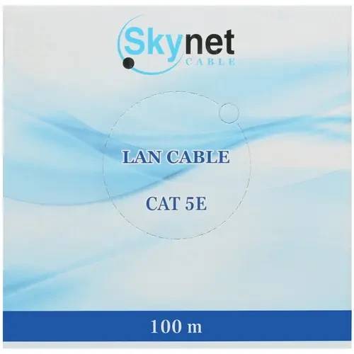 UTP кабель бухта 100м cat.5e SkyNet CSP-UTP-4-CU-OUT/100, черный