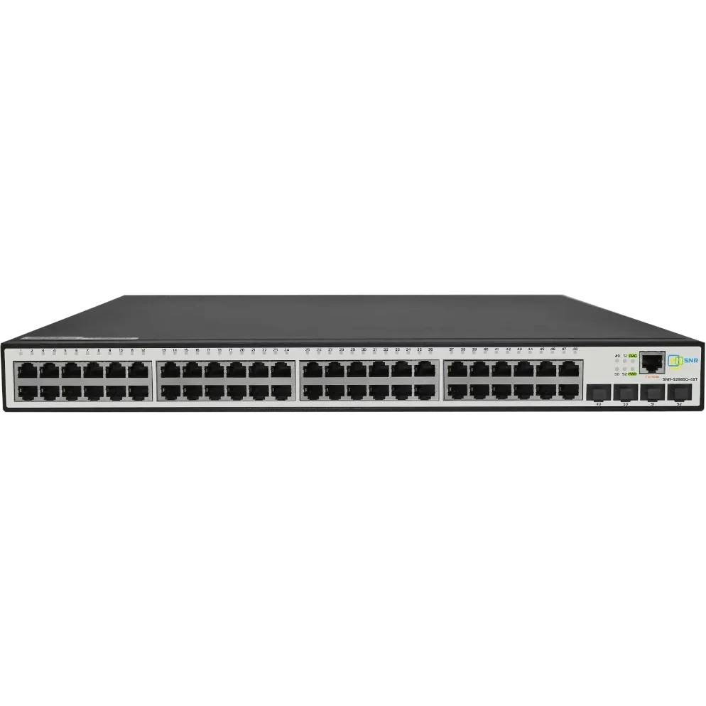 Коммутатор SNR SNR-S2985G-48T, 48xLAN 1Gbps, 4xSFP
