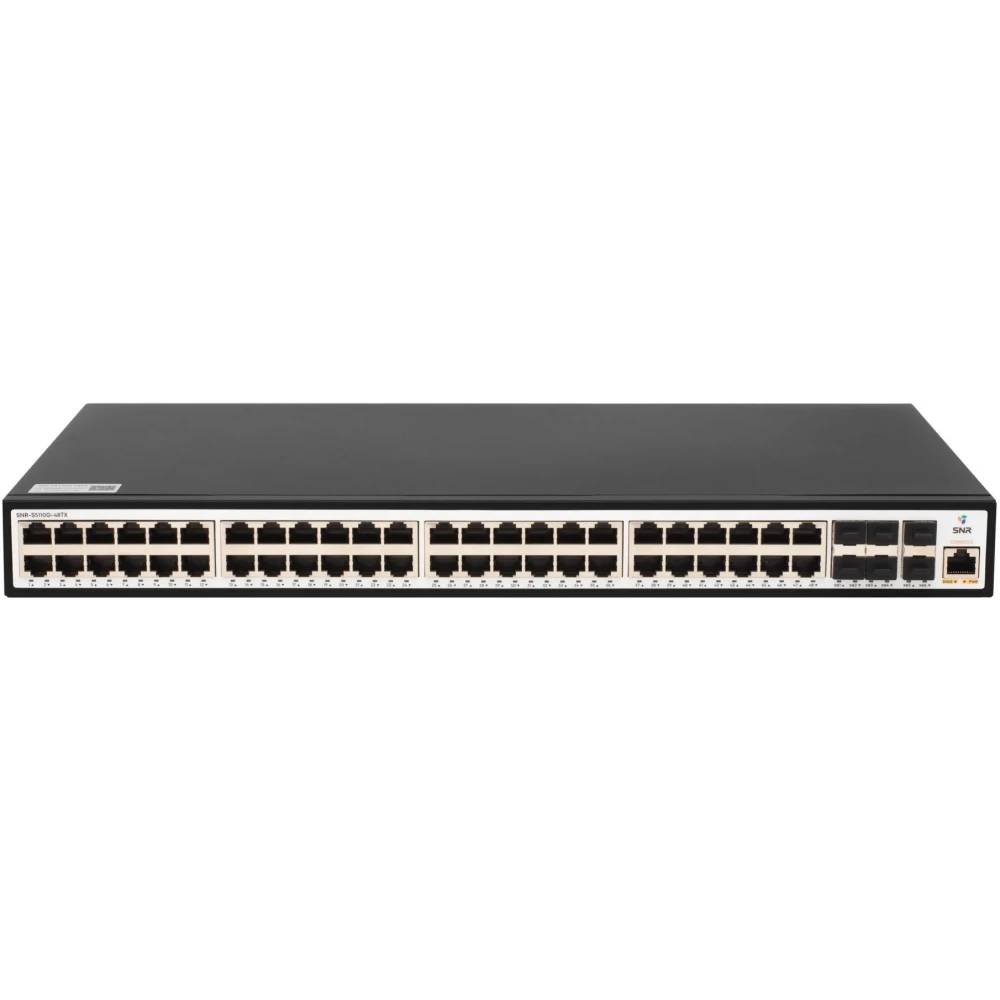 Коммутатор SNR SNR-S5110G-48TX, 48xLAN 1Gbps, 6xSFP+