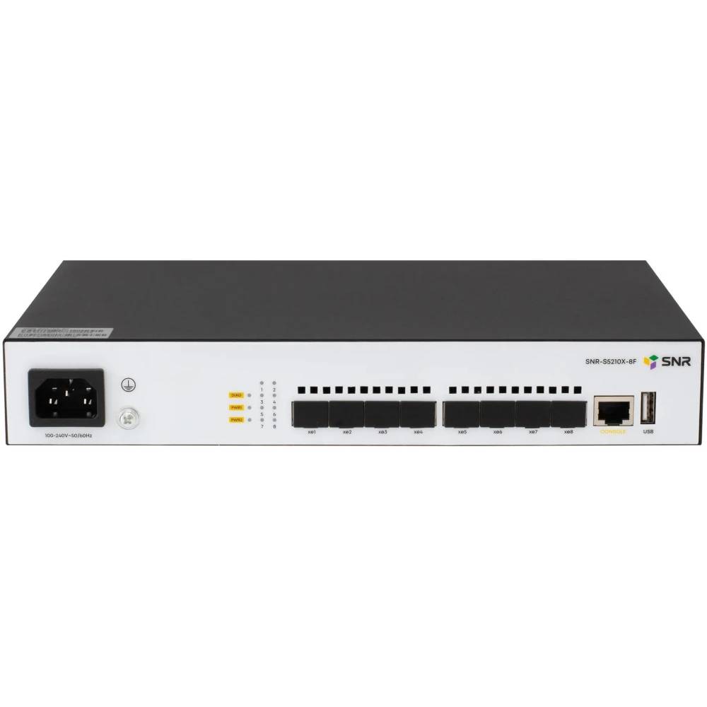 Коммутатор SNR SNR-S5210X-8F, 8xSFP+