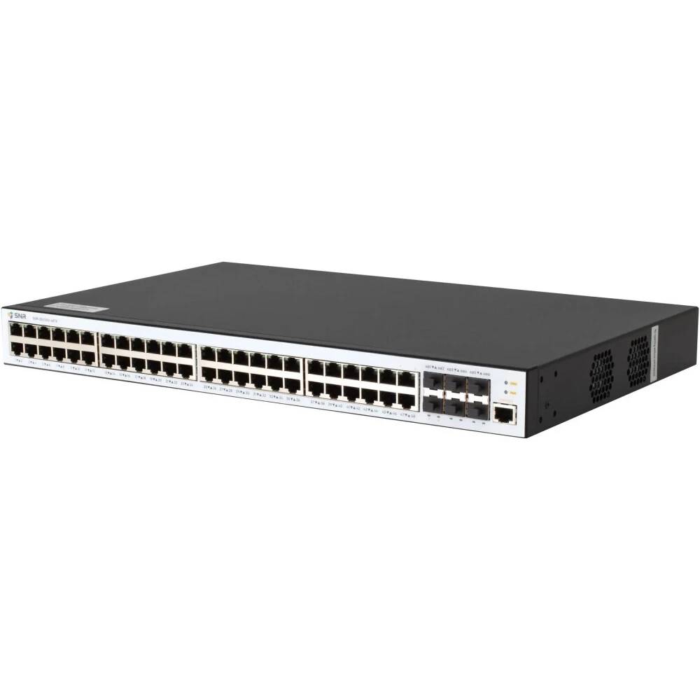 Коммутатор SNR SNR-S5310G-48TX, 48xLAN 1Gbps, 6xSFP+