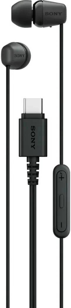 Гарнитура Sony IER-EX15C, черный (IER-EX15C/BZ)